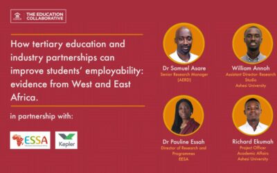 How tertiary education and industry partnerships can improve students’ employability: evidence from West and East Africa.