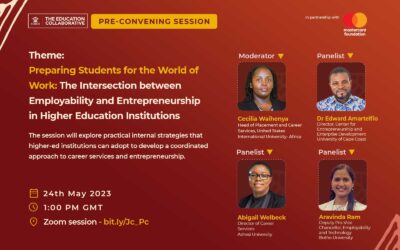 Pre-Convening Speaker Session: Preparing Students for the World of Work: The Intersection between Employability and Entrepreneurship in Higher Education Institutions