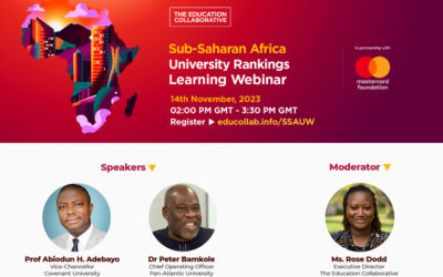 Sub-Saharan Africa University Rankings Learning Webinar