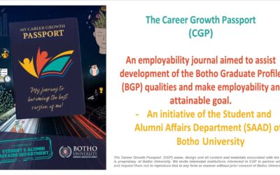 Career Growth Passport Research Project at Botho University 