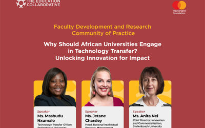 Why Should African Universities Engage in Technology Transfer? Unlocking Innovation for Impact