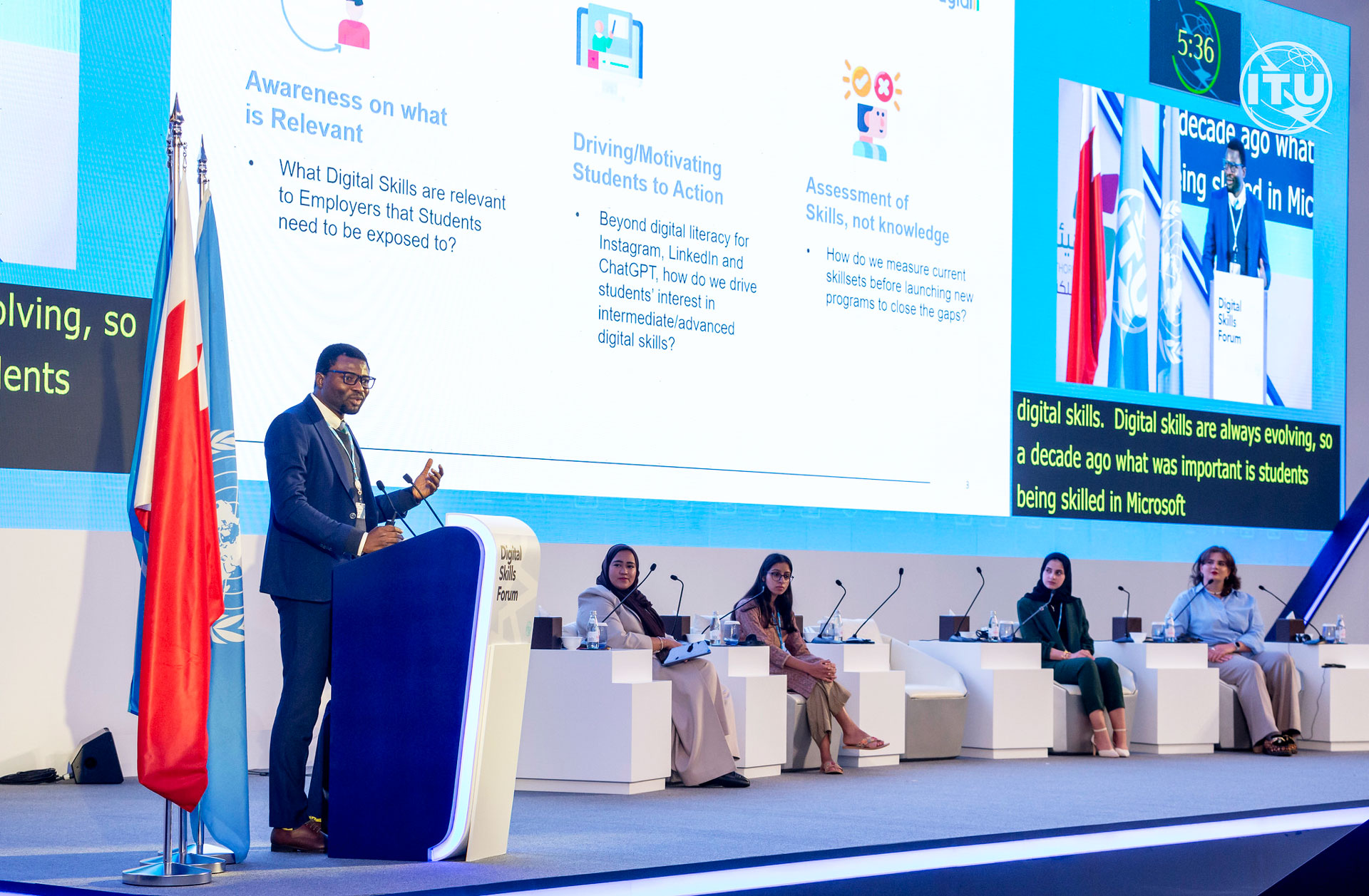 Presentation-of-the-Tool-at-the-Digital-Skills-Forum-of-the-International-Telecommunications-Union-in-Bahrain—September-2024